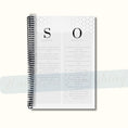 Load image into Gallery viewer, SOAP Bible Study Journal (Ocean Waves Edition, Spiral-Bound)