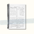 Load image into Gallery viewer, SOAP Bible Study Journal (Ocean Waves Edition, Spiral-Bound)