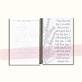 Load image into Gallery viewer, Scripture and prayer template with lined writing space