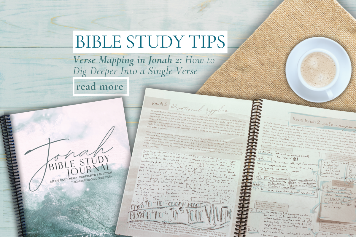 Verse Mapping in Jonah 2: How to Dig Deeper Into a Single Verse
