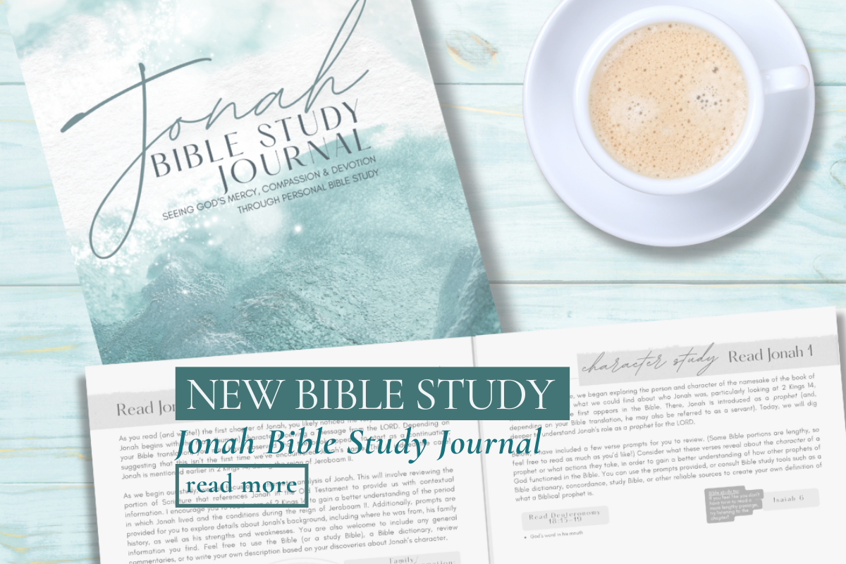 Introducing Jonah Bible Study Journal, a verse by verse study on the book of Jonah (And Why I Wrote It)