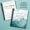 Jonah Bible Study Journal and Verse Mapping Journal study bundle