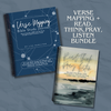 Verse Mapping Bible Study Journal, Constellation Edition, with the Read, Think, Pray, Listen 90-day journal, the optional cover swap for this bundle