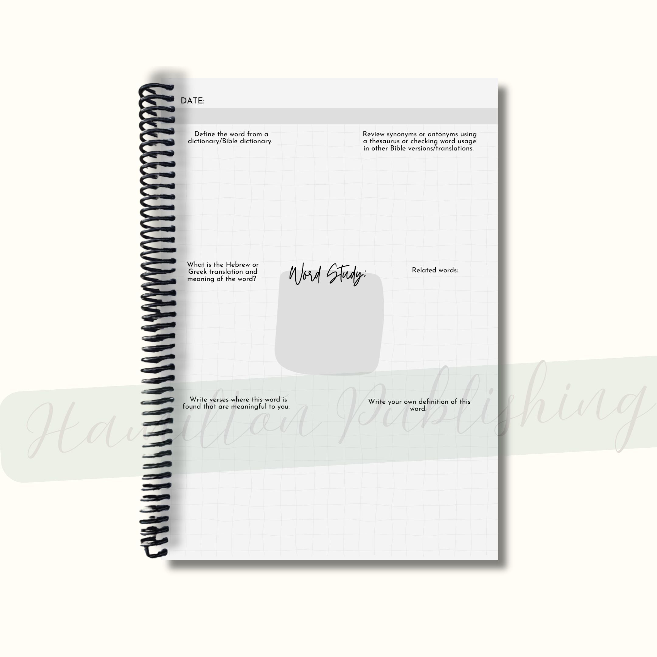 Verse Mapping Bible Study Journal (Garden Edition, Spiral-Bound)