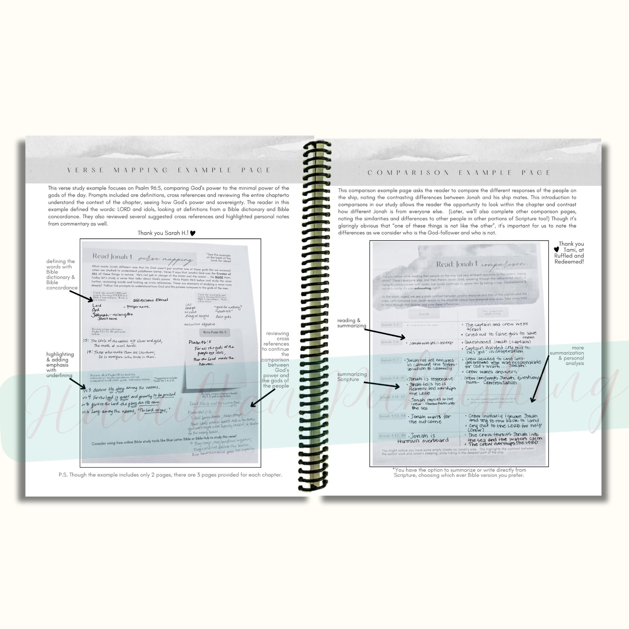 Jonah Bible Study Journal (Spiral-Bound)