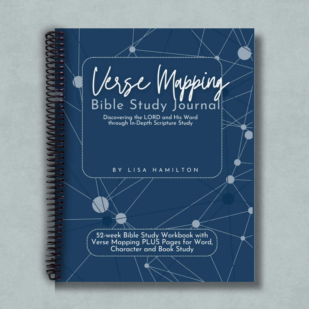 Verse Mapping Bible Study Journal (Constellation Edition, Spiral-Bound)