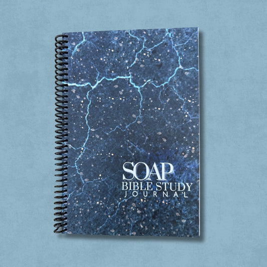 SOAP Bible Study Journal (Ocean Waves Edition, Spiral-Bound)