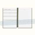 Load image into Gallery viewer, SOAP Bible Study Journal (Ocean Waves Edition, Spiral-Bound)
