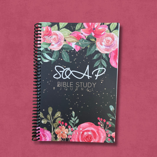 SOAP Bible Study Journal (Rose Garden Edition, Spiral-Bound)