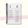 SOAP Bible Study Journal (Rose Garden Edition, Spiral-Bound)