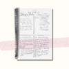 SOAP Bible Study Journal (Rose Garden Edition, Spiral-Bound)