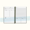 52-Week Sermon Notes Journal (Tranquil Tree Edition, Spiral-Bound)