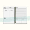 52-Week Sermon Notes Journal (Blooming Faith Edition, Spiral-Bound)