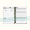 Load image into Gallery viewer, 52-Week Sermon Notes Journal (Blooming Faith Edition, Spiral-Bound)
