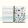 52-Week Sermon Notes Journal (Blooming Faith Edition, Spiral-Bound)