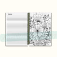 Load image into Gallery viewer, 52-Week Sermon Notes Journal (Blooming Faith Edition, Spiral-Bound)
