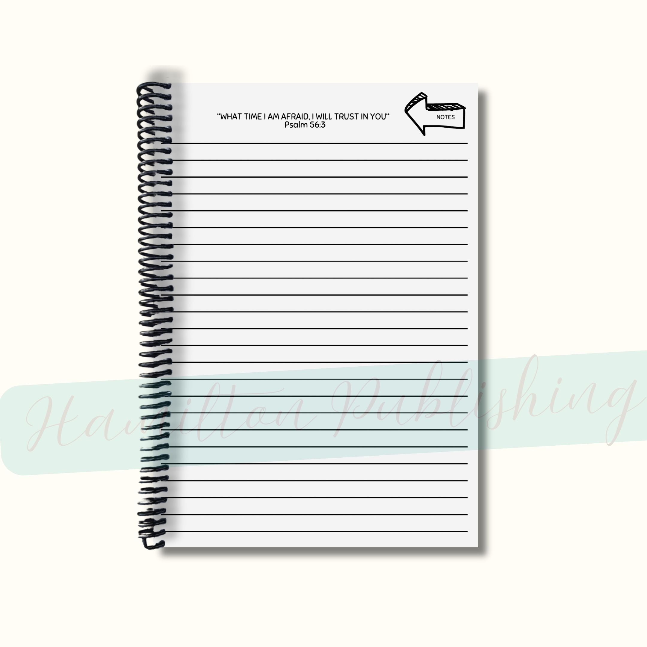 52-Week Sermon Notes Journal for Kids Ages 6-12 (Spiral-Bound)