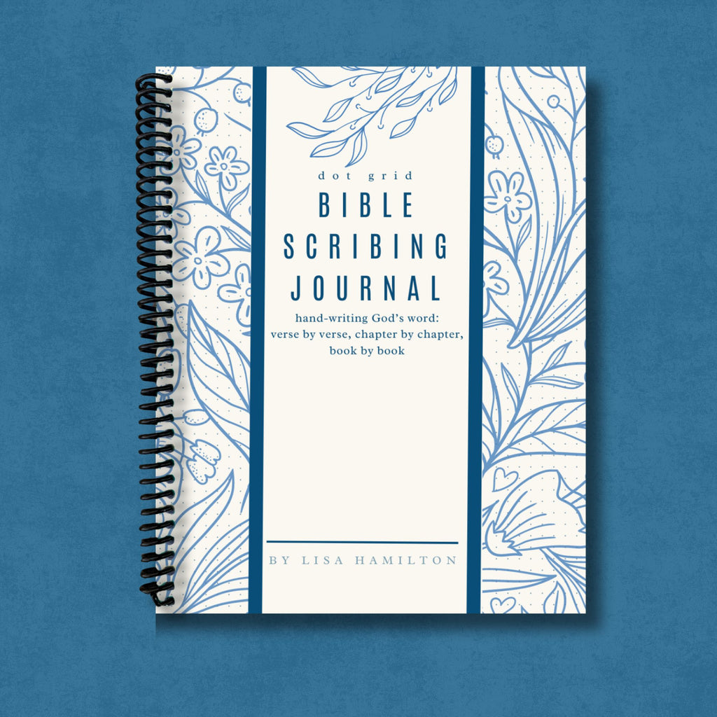 Bible Scribing Journal (Dot Grid, Spiral-Bound)