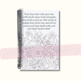 Load image into Gallery viewer, Writing spread for recording prayers and scripture reflections
