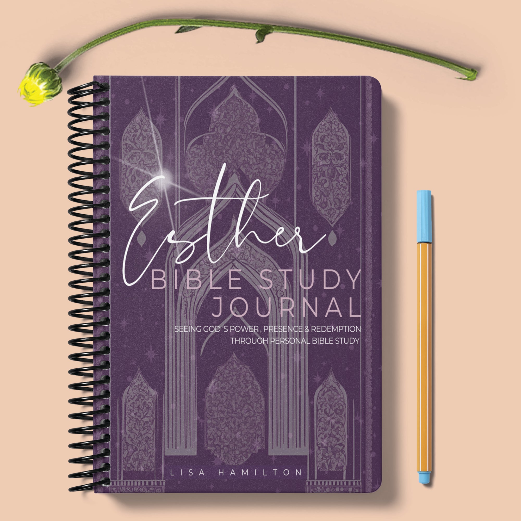 Hamilton Bibble Esther Bible Study - Creative Journal with Prayer and Prompts ...